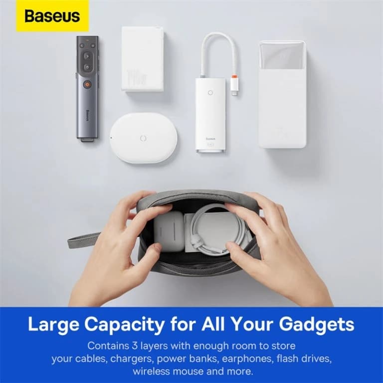 کیف لوازم جانبی باسئوس مدل Baseus EasyJourney با گارانتی 24 ماهه شرکتی — تصویر ۵