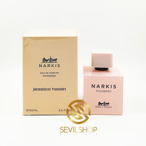 ادکلن نارسیس پودری جسیکا تواین Jessica Twain narkis powdered
