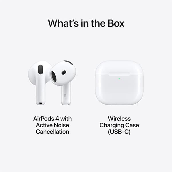 هندزفری بلوتوث اپل مدل Airpods 4 ANC — تصویر ۸