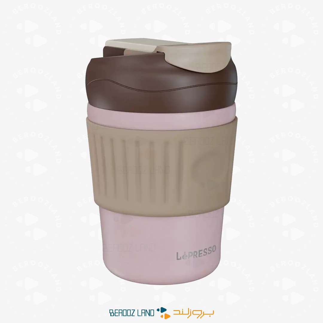 ماگ تراول لپرسو مدل Morningscape Dual Sip