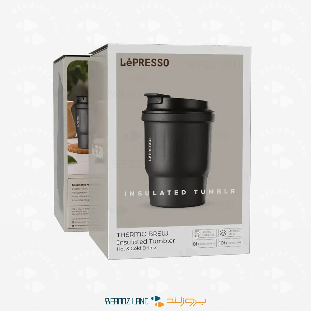 تراول ماگ لپرسو مدل Insulated Tumbler — تصویر ۳
