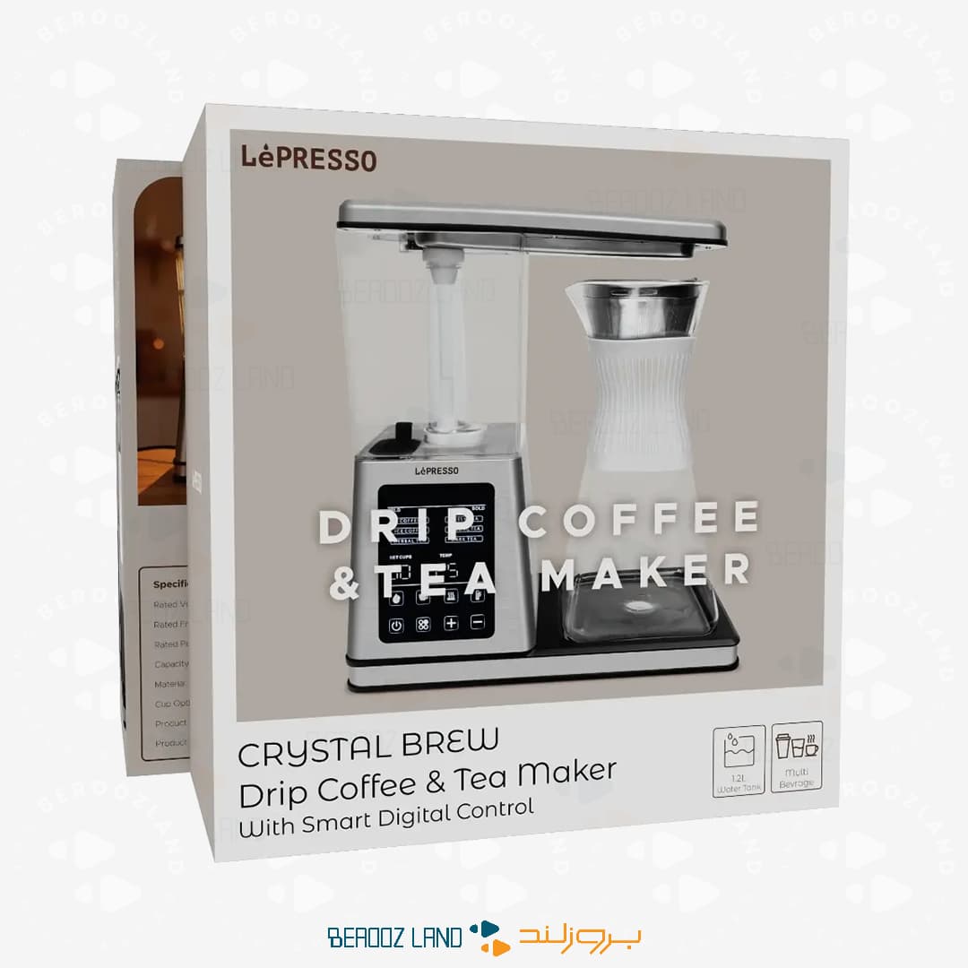 قهوهساز لپرسو مدل Crystal Brew — تصویر ۳