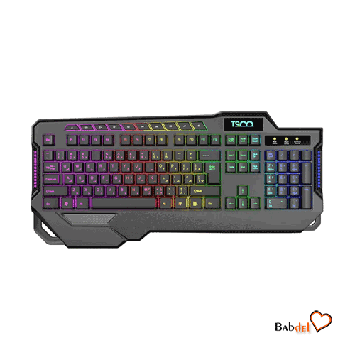 کیبورد با سیم تسکو TSCO KEYBOARD TK 8088 GA — تصویر ۲