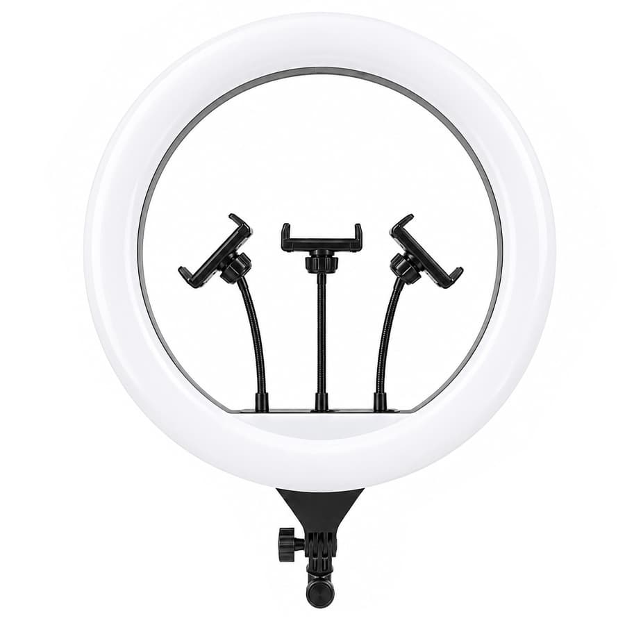 رینگ لایت 75 وات هیرو Hero Ring Light KY BK 416