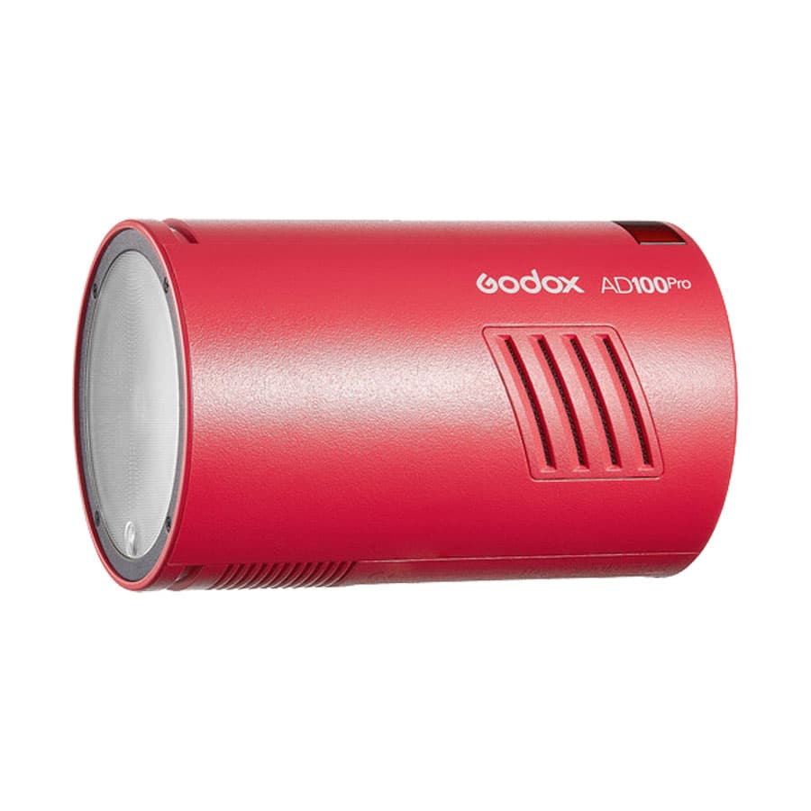 فلاش پرتابل گودکس GODOX AD-100 pro Pocket Flash Red — تصویر ۵