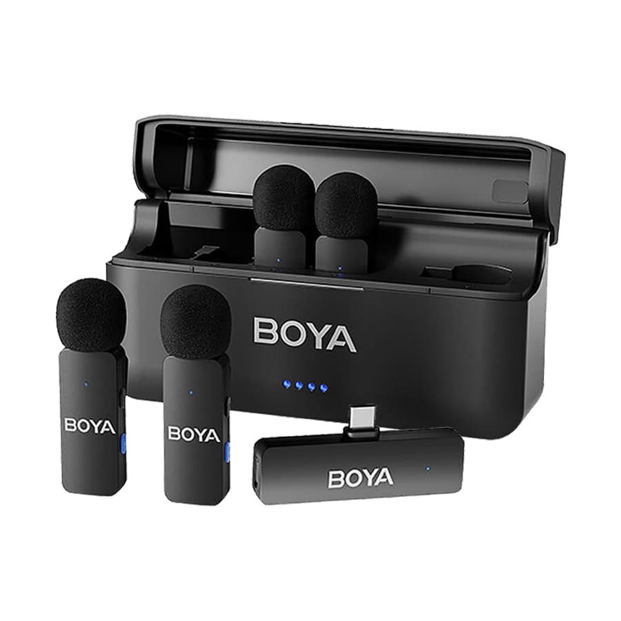 میکروفون بی سیم بویا چهار کاربره BOYA BY-V4U Type-C