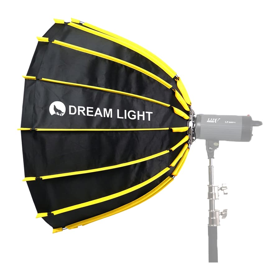 سافت باکس پارابولیک عمیق دریم لایت Dream Light KUII-16SW 120cm همراه با گرید