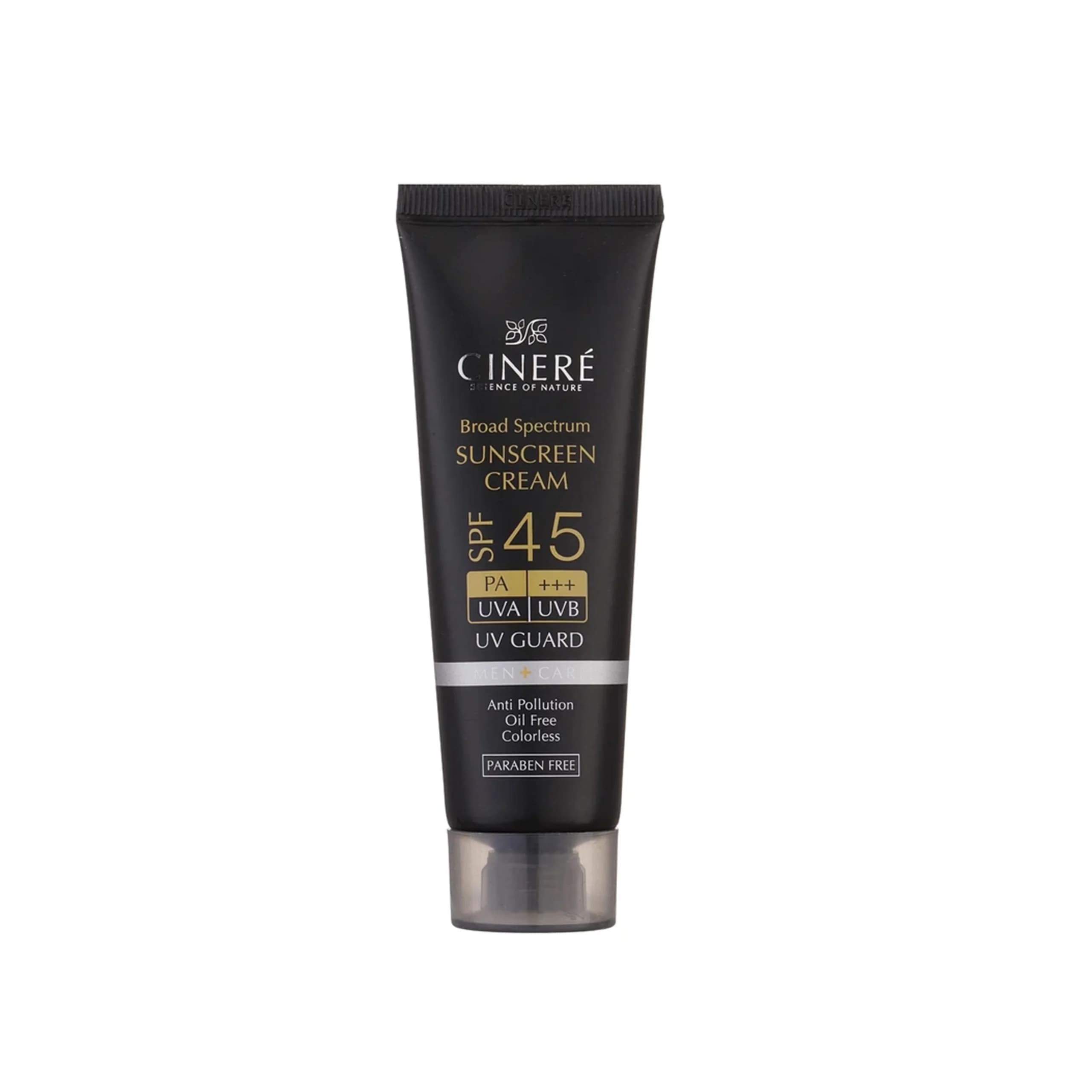 کرم ضدآفتاب آقايان SPF45 سینره حجم 50 میلی‌لیتر/Cinere Sunscreen Cream For Men 50 ml — تصویر ۸
