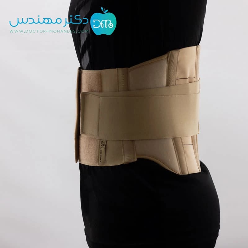 کمربند طبی پد دار سما طب کد4025 — تصویر ۸