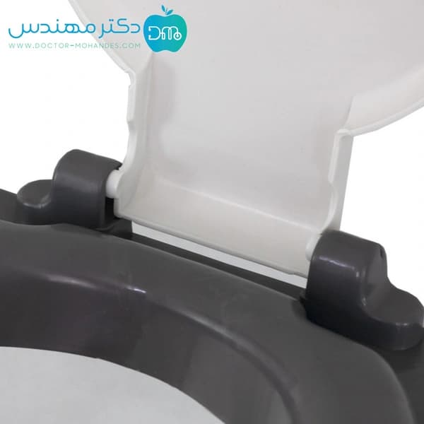 توالت فرنگی سیار تاشو دسته دار آلومینیومی بدون قیف — تصویر ۱۲