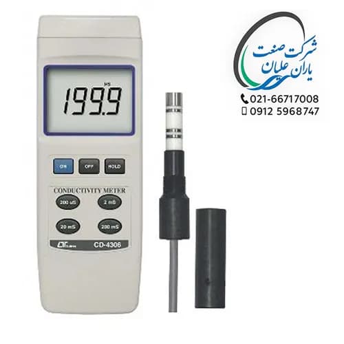 کنداکتیویتی متر مدل CD-4306 برند لوترون — تصویر ۳