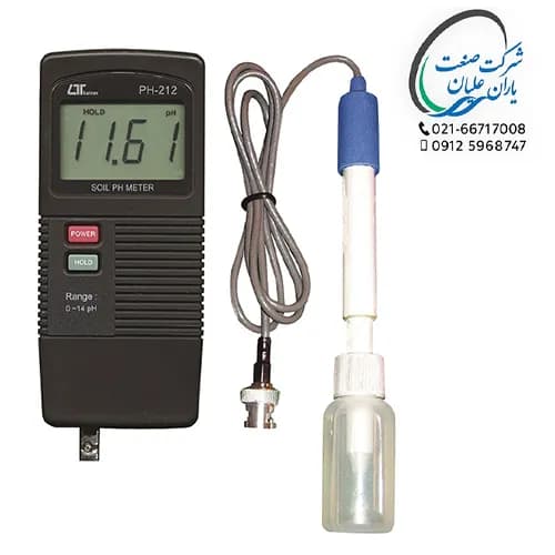 اسید سنج دیجیتال با کاربری خاک و مواد غذایی مدل PH-212 — تصویر ۳