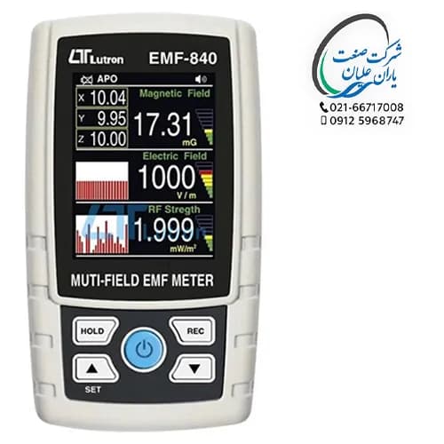 RF & LF متر مدل EMF-840 مدل لوترون — تصویر ۳