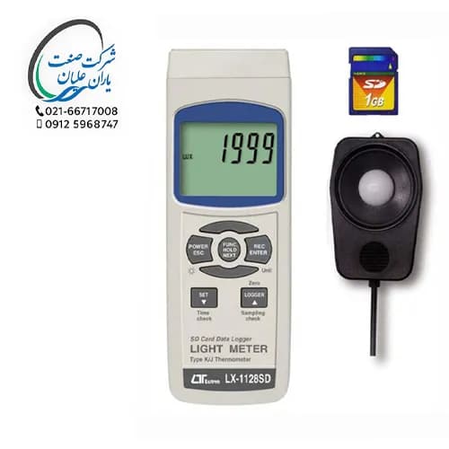 لوکس متر مدل LX-1128SD برند لوترون — تصویر ۳