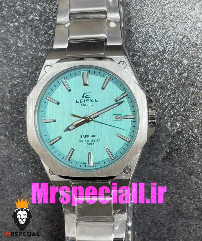 ساعت کاسیو ادیفایس مردانه استیل صفحه تیفانی Casio Edifice 020785 — تصویر ۱۱