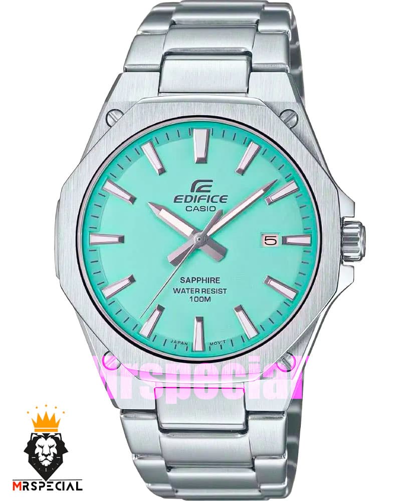 ساعت کاسیو ادیفایس مردانه استیل صفحه تیفانی Casio Edifice 020785 — تصویر ۱۰