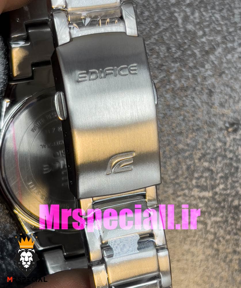 ساعت کاسیو ادیفایس مردانه استیل صفحه تیفانی Casio Edifice 020785 — تصویر ۸