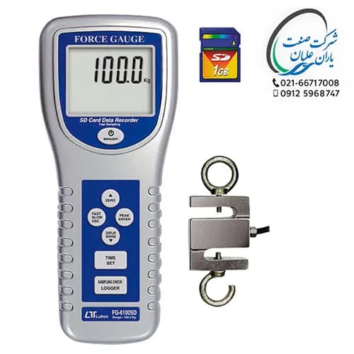 نیروسنج دیجیتال FG-6100SD برند لوترون — تصویر ۲