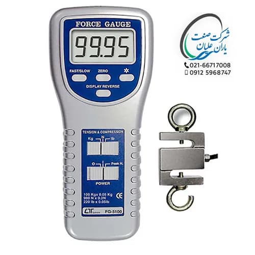 نیروسنج دیجیتال مدل FG-5100 برند لوترون — تصویر ۲