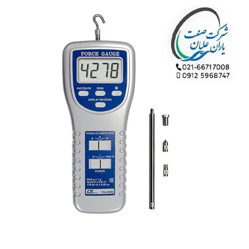 نیروسنج دیجیتال مدل FG-5005 برند لوترون — تصویر ۳