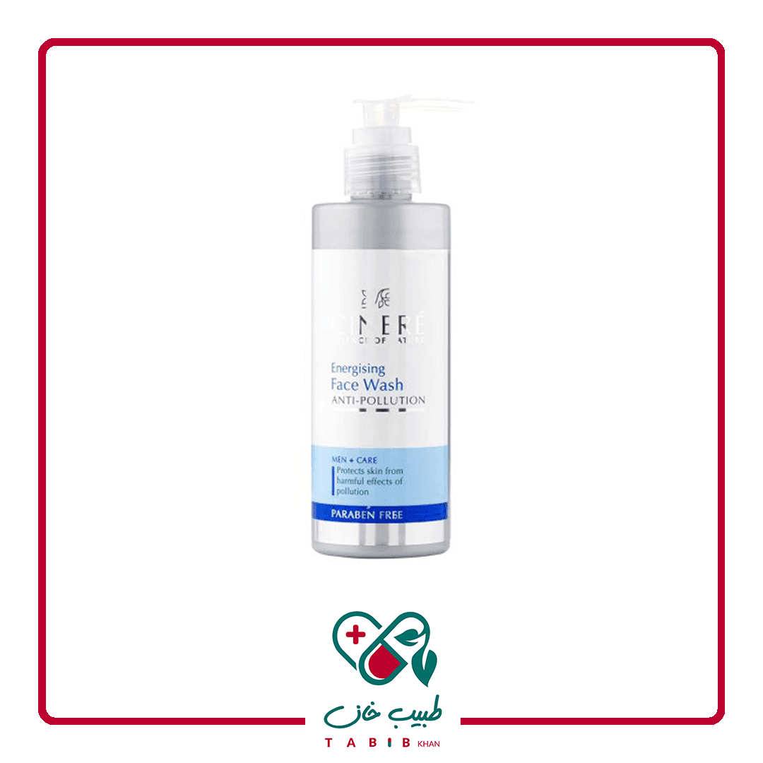 ژل شوینده صورت سینره مدل Anti Pollution مناسب آقایان حجم 200 میلی لیتر/cinere anti pollution daily face wash