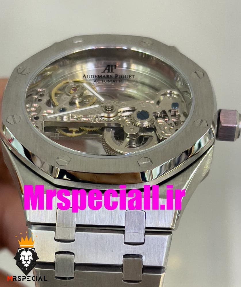 ساعت اودمار پیگه مردانه اتوماتیک ای پی رویال اوک اسکلتون AUDEMARS PIGUET ROYAL Oak 020690 — تصویر ۱۲