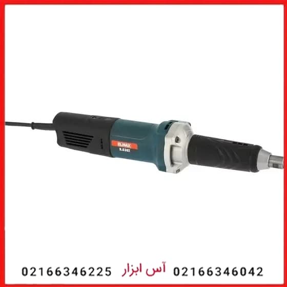 فرز انگشتی 280 وات با سه نظام 6 میلیمتر کوتاه (دیمردار) المکس مدل D.G 302K