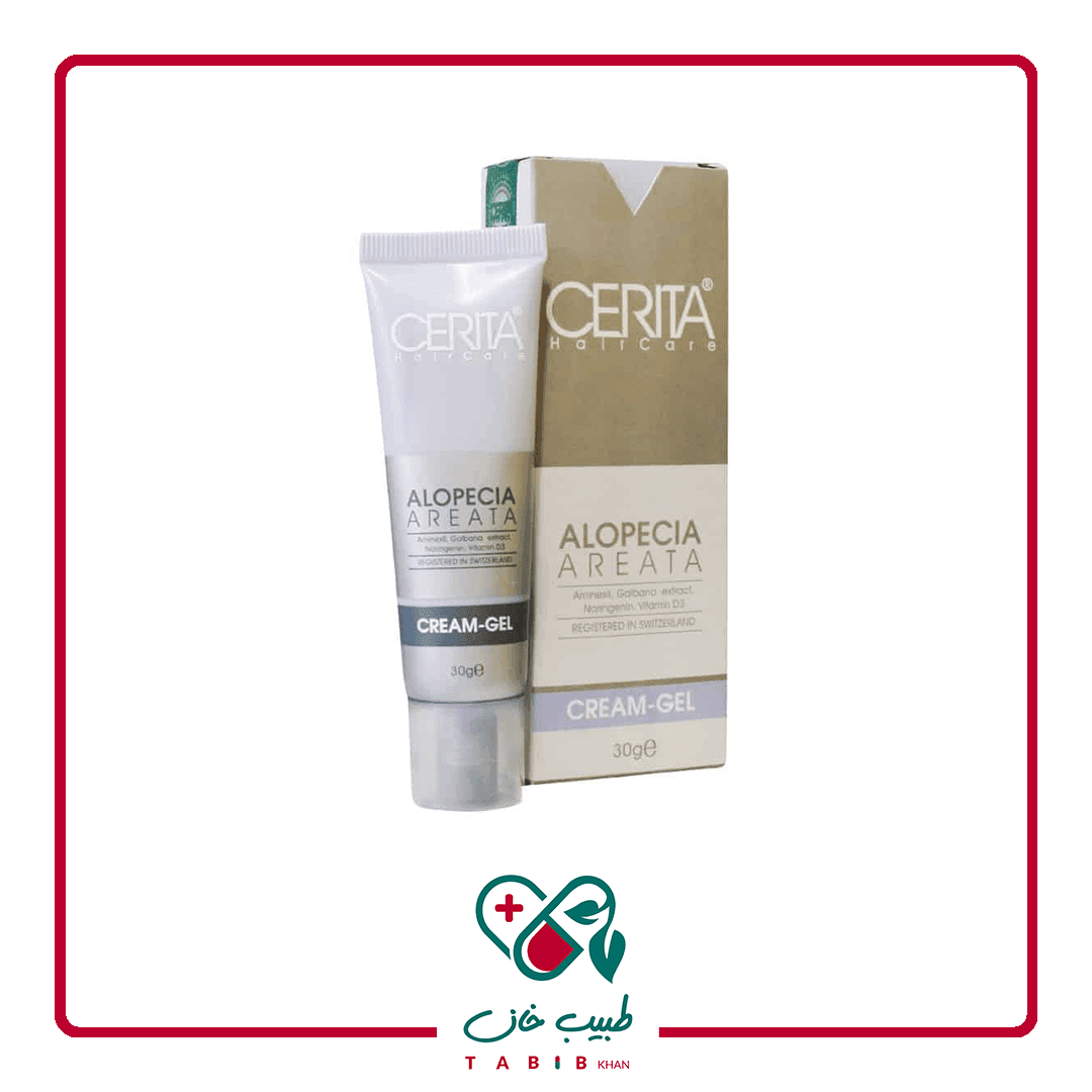 کرم ژل آلوپسی آره آتا سریتا 30 گرم/Serita Alopecia Areata Cream Gel 30 g