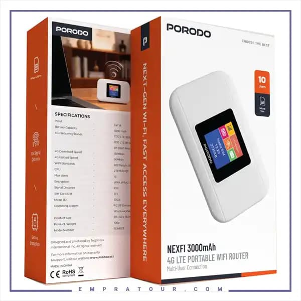 مودم جیبی پرودو PDM603WH — تصویر ۱۰