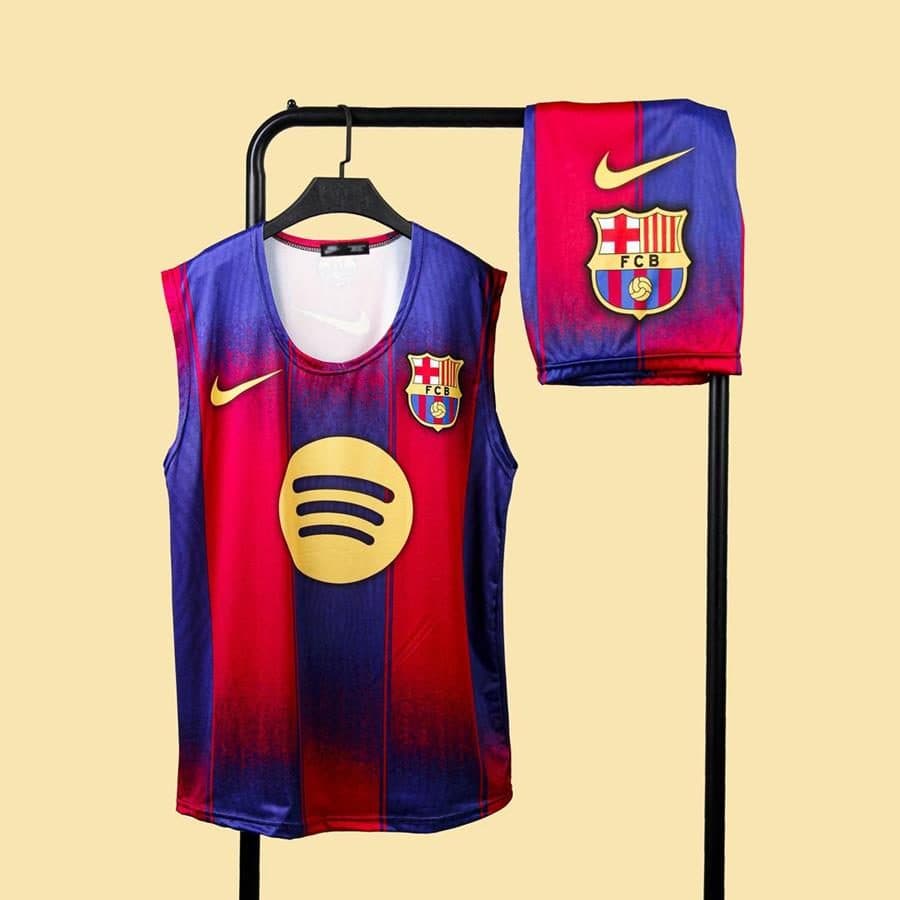 ست رکابی و شلوارک FCB مدل 3972 — تصویر ۳