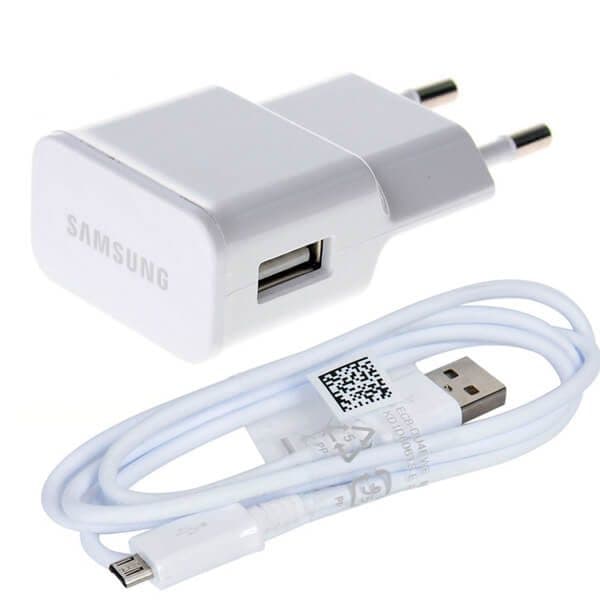 شارژر دیواری سامسونگ مدل SAM1 همراه کابل تبدیل USB به microUSB — تصویر ۲