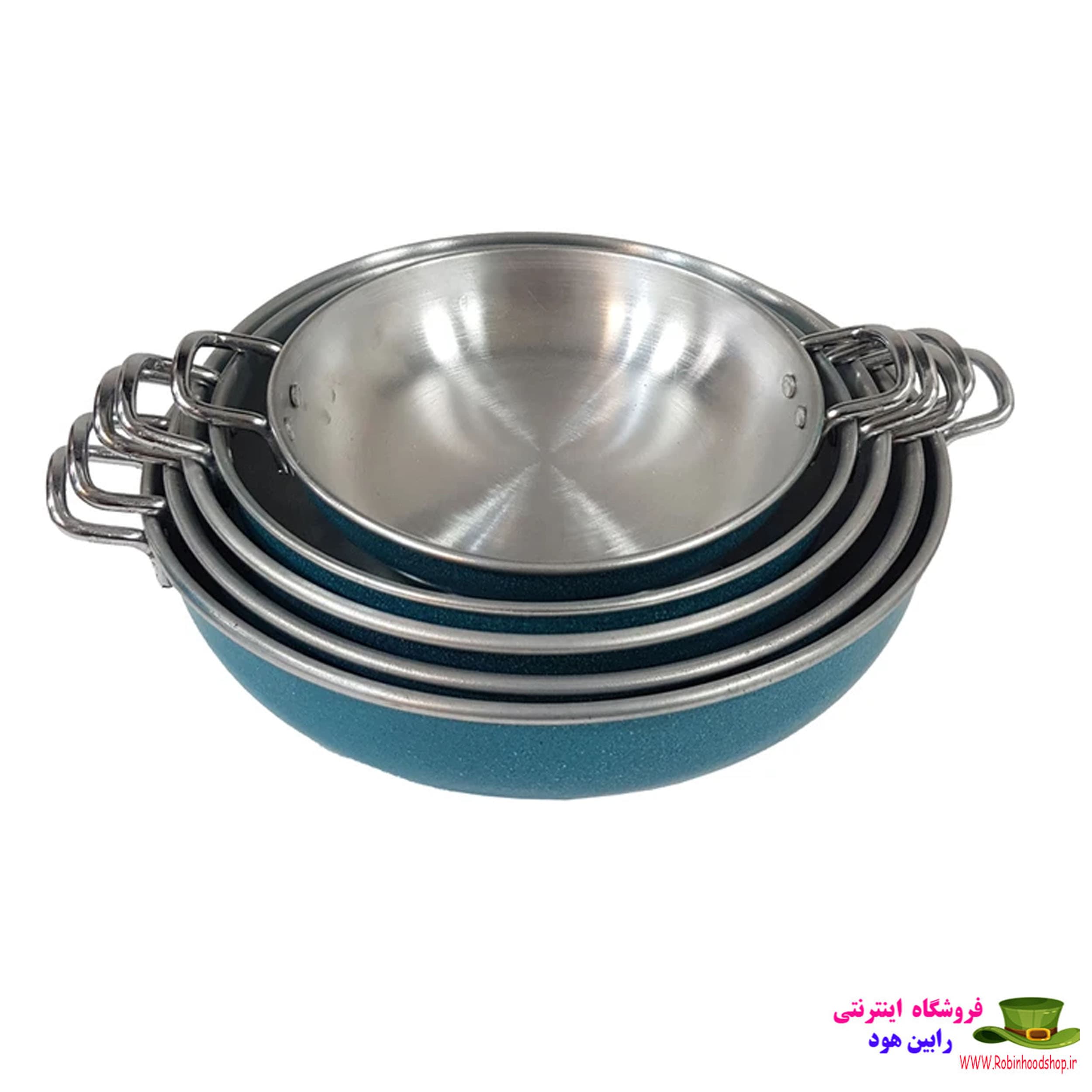 سرویس تابه 5 پارچه مدل روحی بدون درب ونیز — تصویر ۲