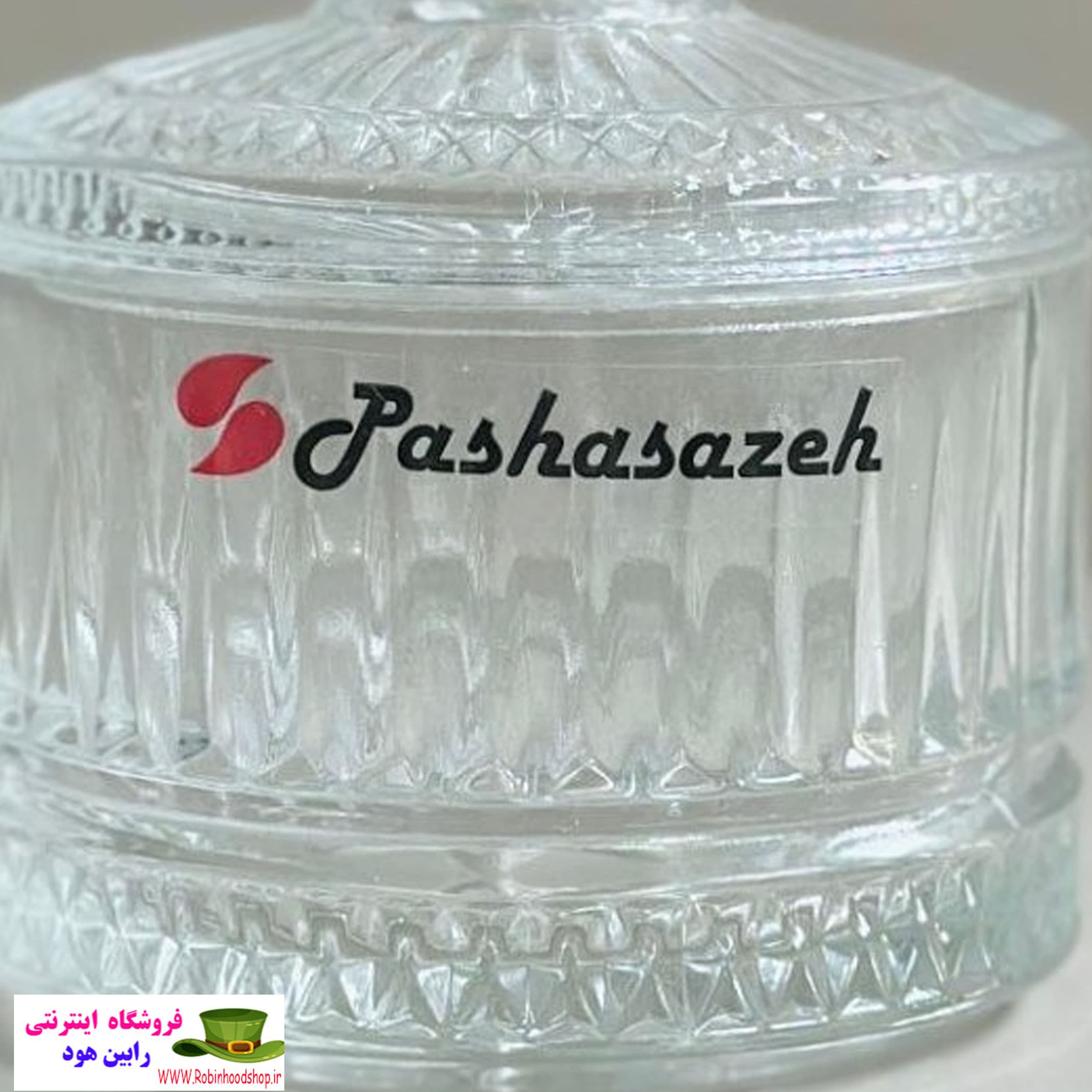 قندان الیسا پاشا سازه مدل طرح کریستال شیشهای دربدار — تصویر ۲
