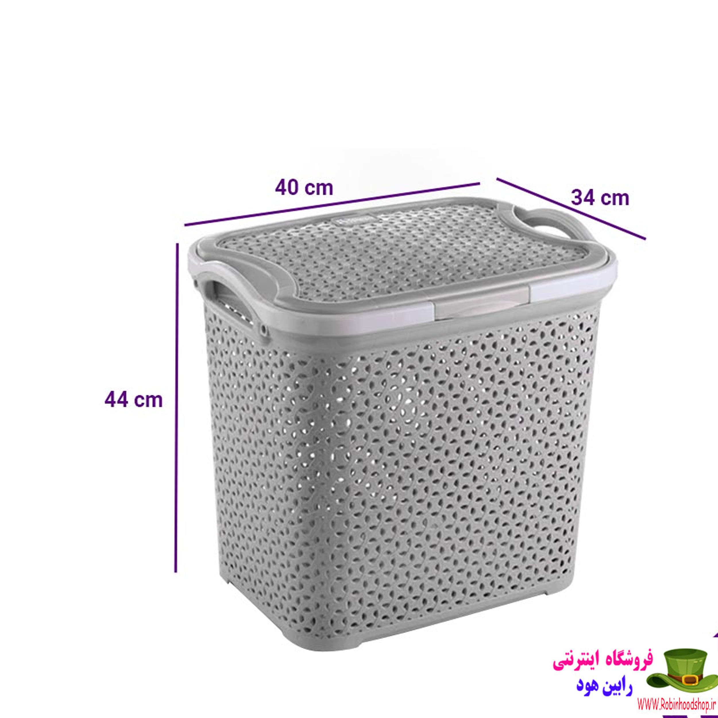 سبد رخت دربدار تسا سایز متوسط — تصویر ۳