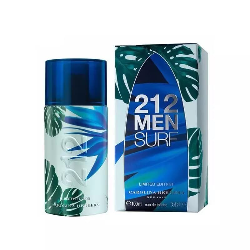 عطر ادکلن کارولینا هررا 212 سورف مردانه اصل | Carolina Herrera 212 Surf for Him 100 ml — تصویر ۶