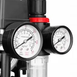 کمپرسور باد دو موتوره 50 لیتری بی صدا رونیکس مدل RC-5013 — تصویر ۳