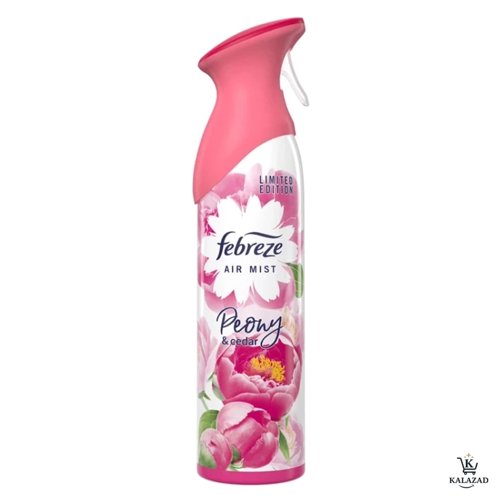 اسپری خوشبوکننده پیونی و سدر PEONY & CEDAR ( فبرز FEBREZ ) — تصویر ۴