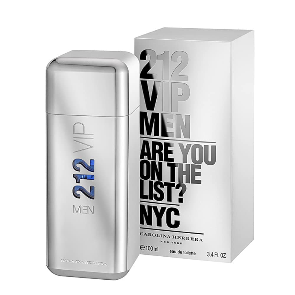 عطر ادکلن ۲۱۲ وی آی پی مردانه اصل | Carolina Herrera 212 VIP Men 100 ml — تصویر ۳