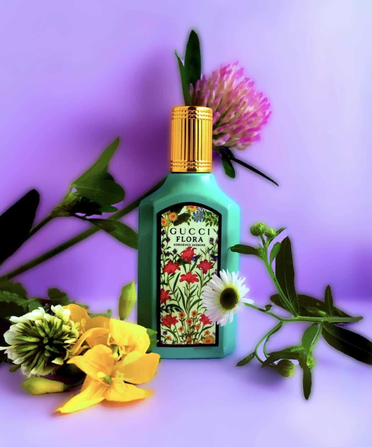 عطر ادکلن گوچی فلورا گورجس جاسمین اصل | Gucci Flora Gorgeous Jasmine 100 ml — تصویر ۷