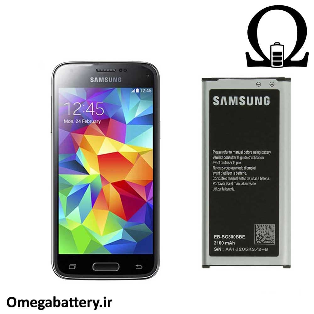 باتری اصلی سامسونگ Galaxy S5 mini Duos – G800 — تصویر ۲