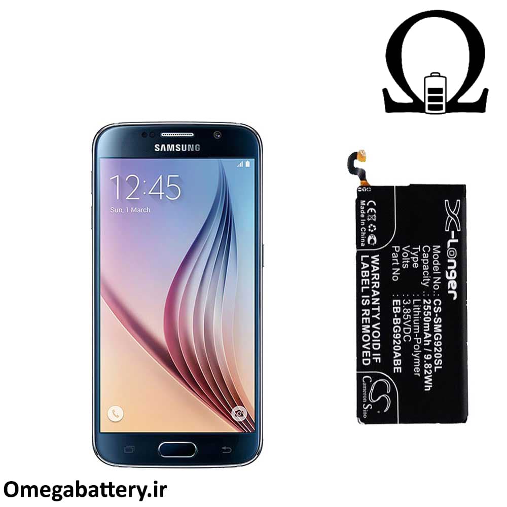 باتری اصلی سامسونگ Galaxy S6 – G920 — تصویر ۲