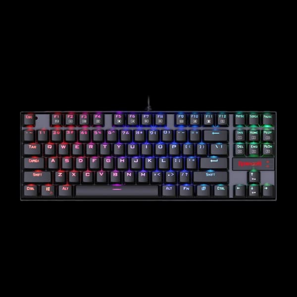 کیبورد مکانیکال گیمینگ سفید سوئیچ ابی ردراگون مدل Redragon K552 Kumara RGB White Blue Suitch