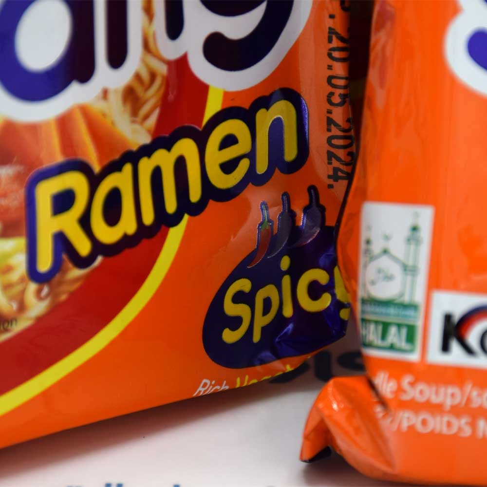 نودل بسته ای سامیانگ SAMYANG اصل کره جنوبی مدل Ramen 1963 با طعم سبزیجات بسته 120 گرمی — تصویر ۱۱