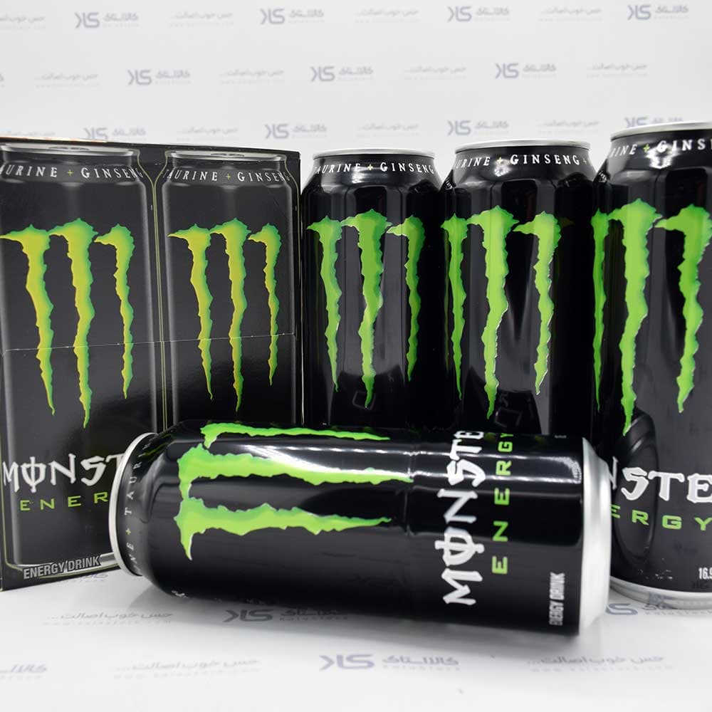 انرژی زا مانستر MONSTER مدل جینسینگ دار (بلک) اصل هلند حجم 500 میلی لیتر — تصویر ۸