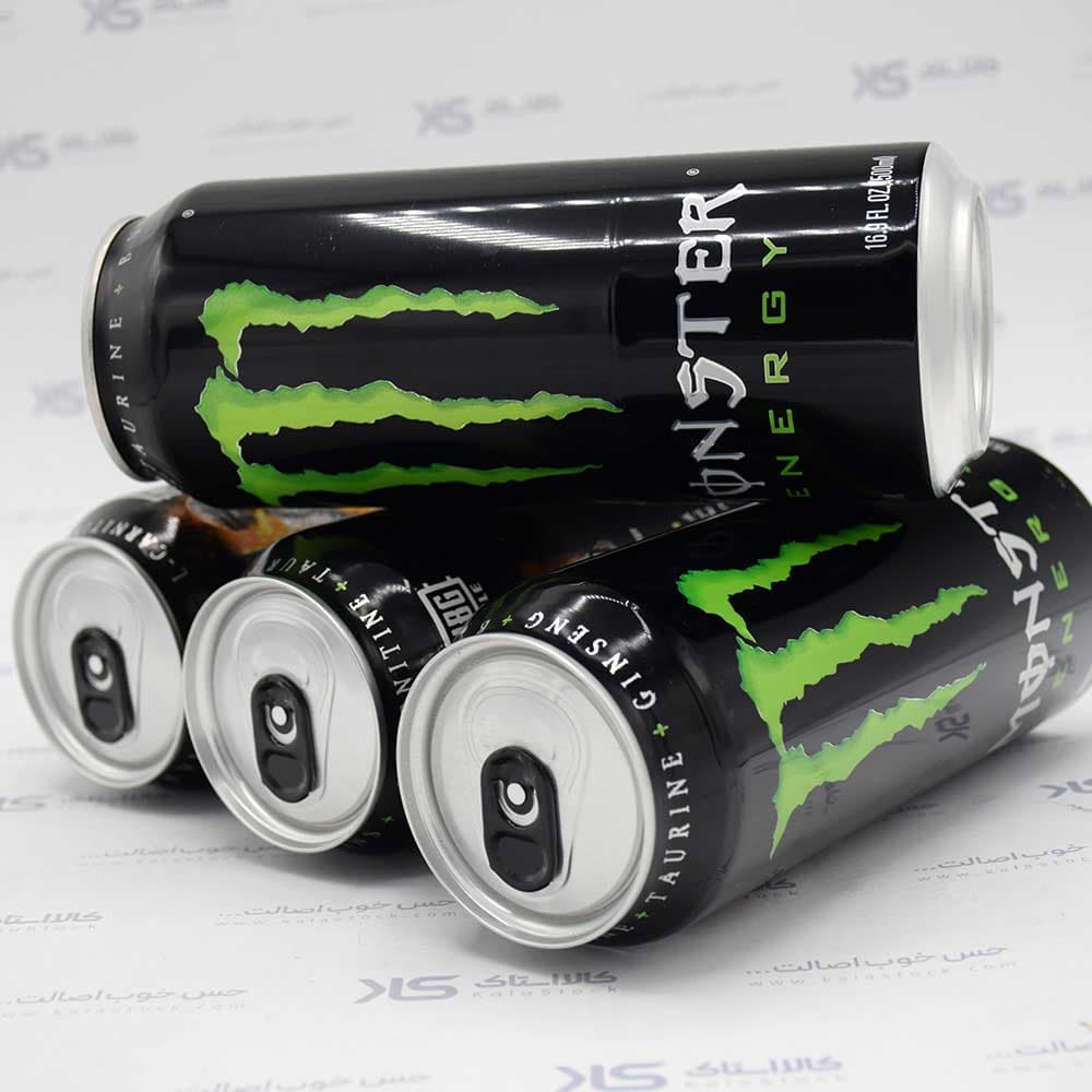انرژی زا مانستر MONSTER مدل جینسینگ دار (بلک) اصل هلند حجم 500 میلی لیتر — تصویر ۹