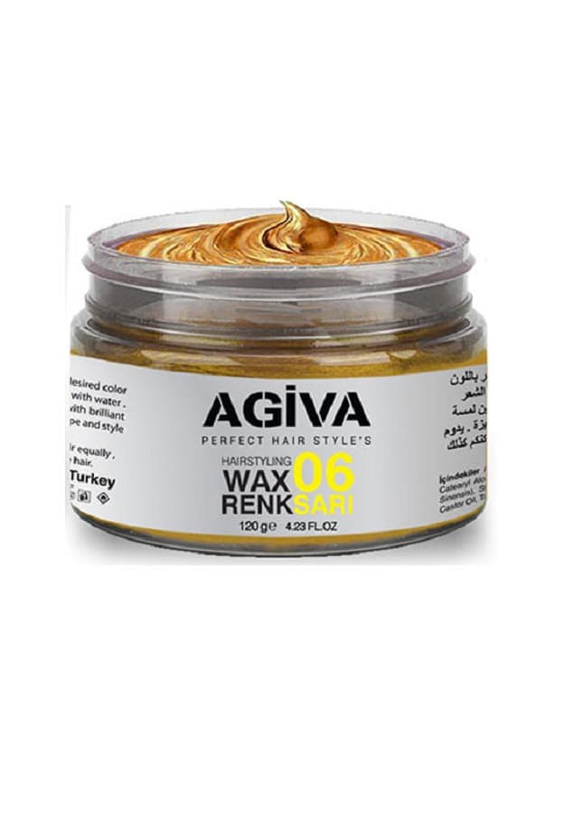 واکس مو رنگی آگیوا (زرد) AGIVA WAX GOLD 06