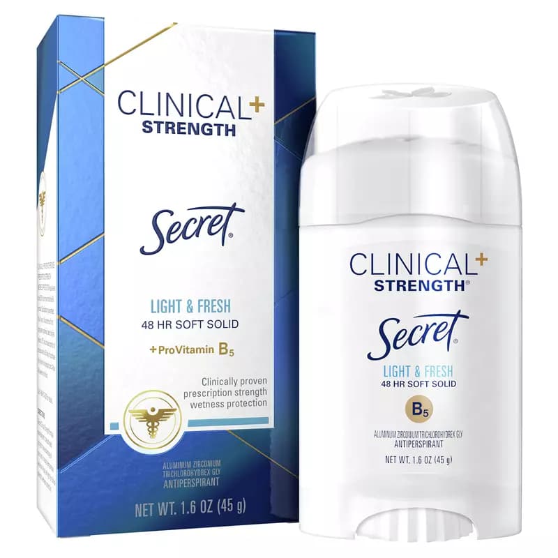 استیک ضد تعریق زنانه سکرت سری Clinical Strength مدل Light &amp; Fresh