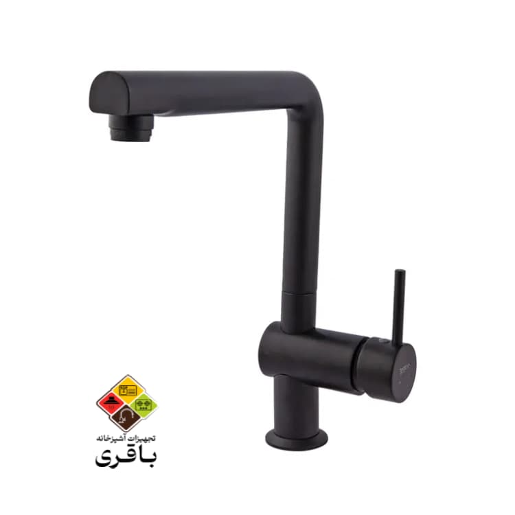 شیر آشپزخانه راسان مدل شبنم مشکی — تصویر ۲