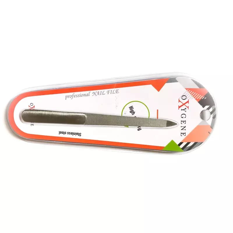 سوهان ناخن فلزی حرفه ای اكسيژن مدل Oxygene Nail Professional File ox_204 — تصویر ۴