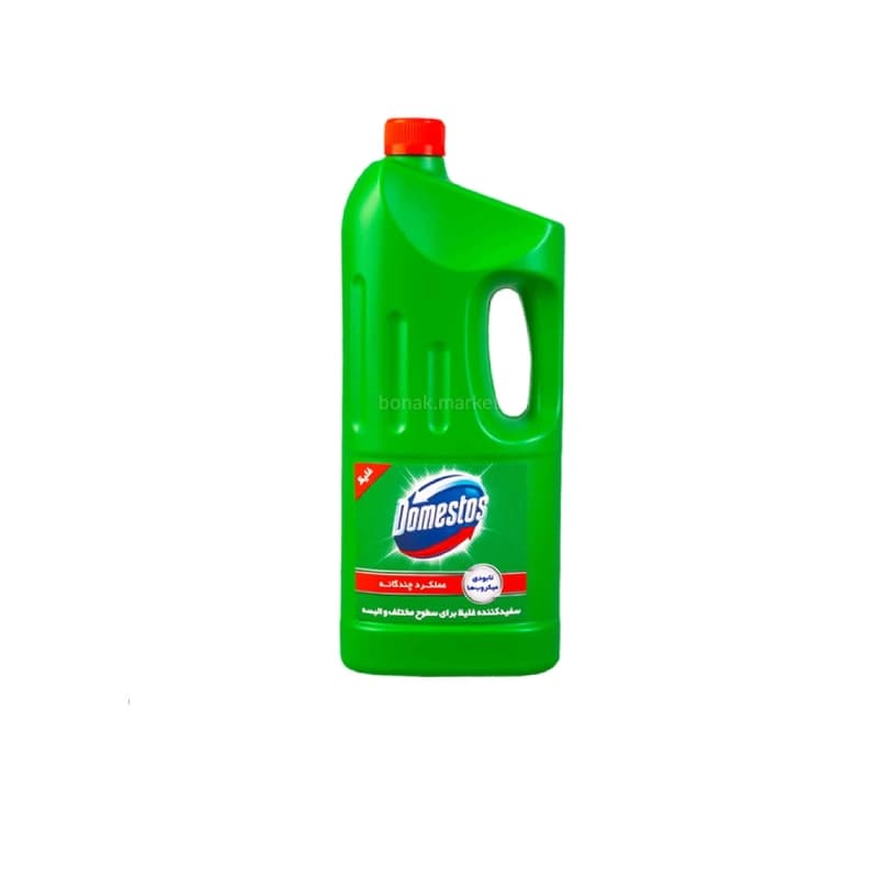 مایع سفید کننده غلیظ سطوح دامستوس مدل Mountain Breeze حجم 2 لیتر — تصویر ۲